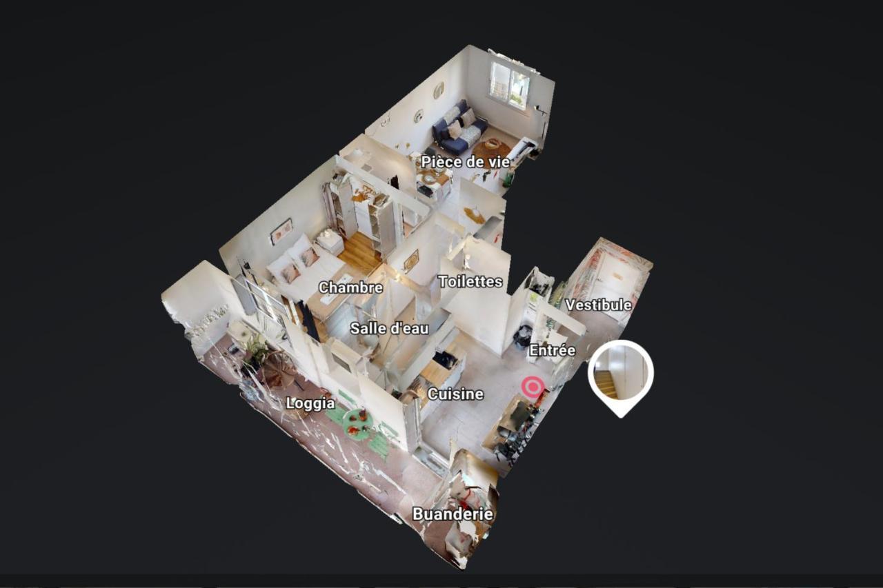 꼴로미에 Expat Renting - Le Boheme Zen - Proche Airbus 아파트 외부 사진